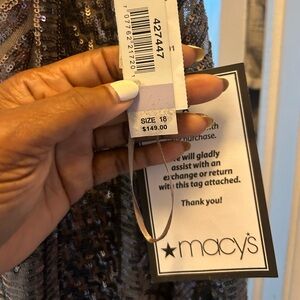 Size 18 elegant and exquisite dress for wedding or banquet party.  Never worn